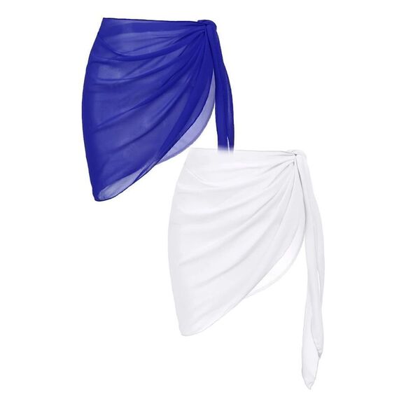 Set of 2 Beach Sarong Wraps - Picture 1 of 5
